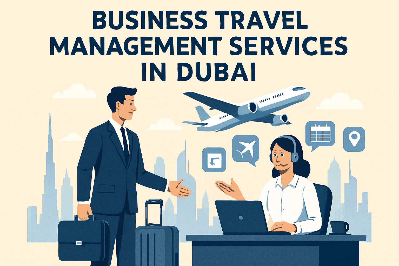 Business travel management services in Dubai